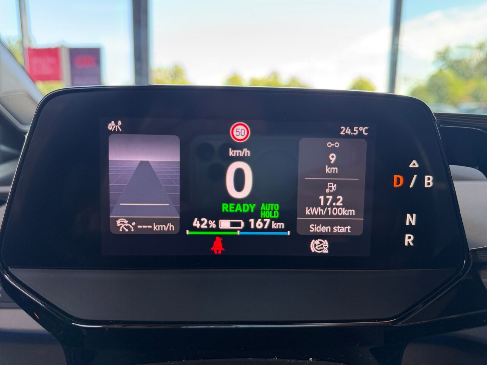Grå VW ID.3 fra 2023