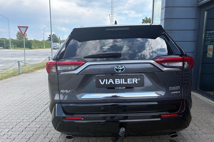 Grå Toyota RAV4 Plug-in fra 2021