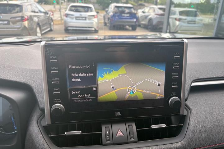 Grå Toyota RAV4 Plug-in fra 2021