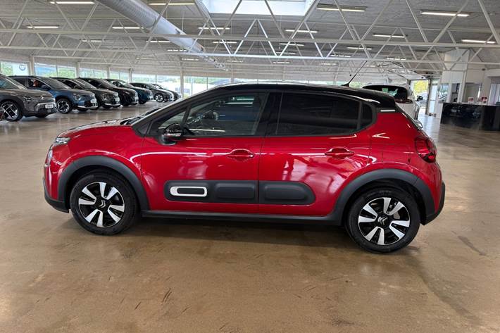 Rød Citroën C3 fra 2021