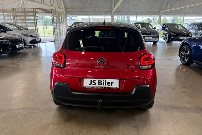 Rød Citroën C3 fra 2021