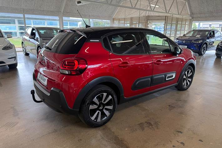 Rød Citroën C3 fra 2021