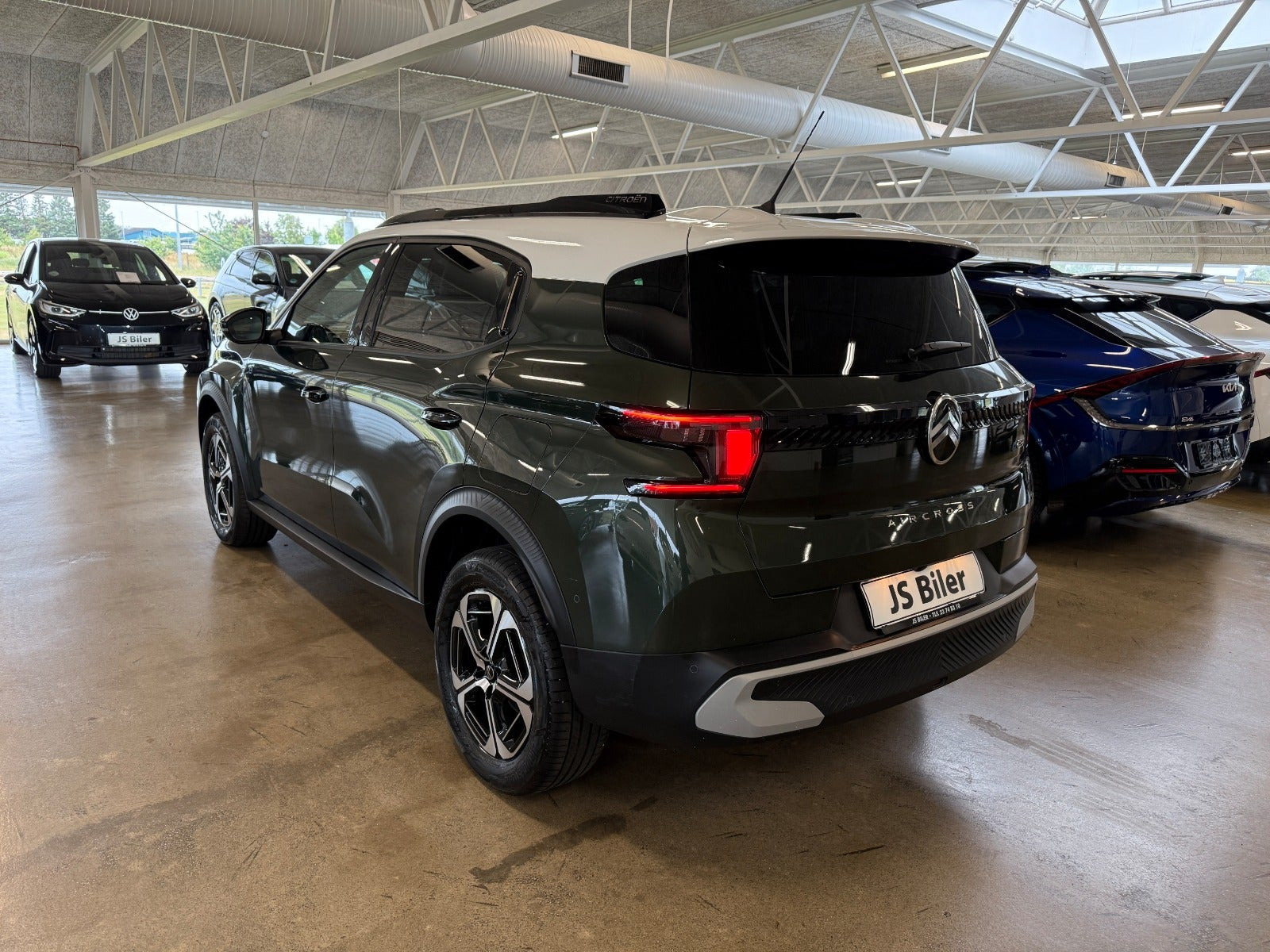 Grøn Citroën e-C3 Aircross fra 2025