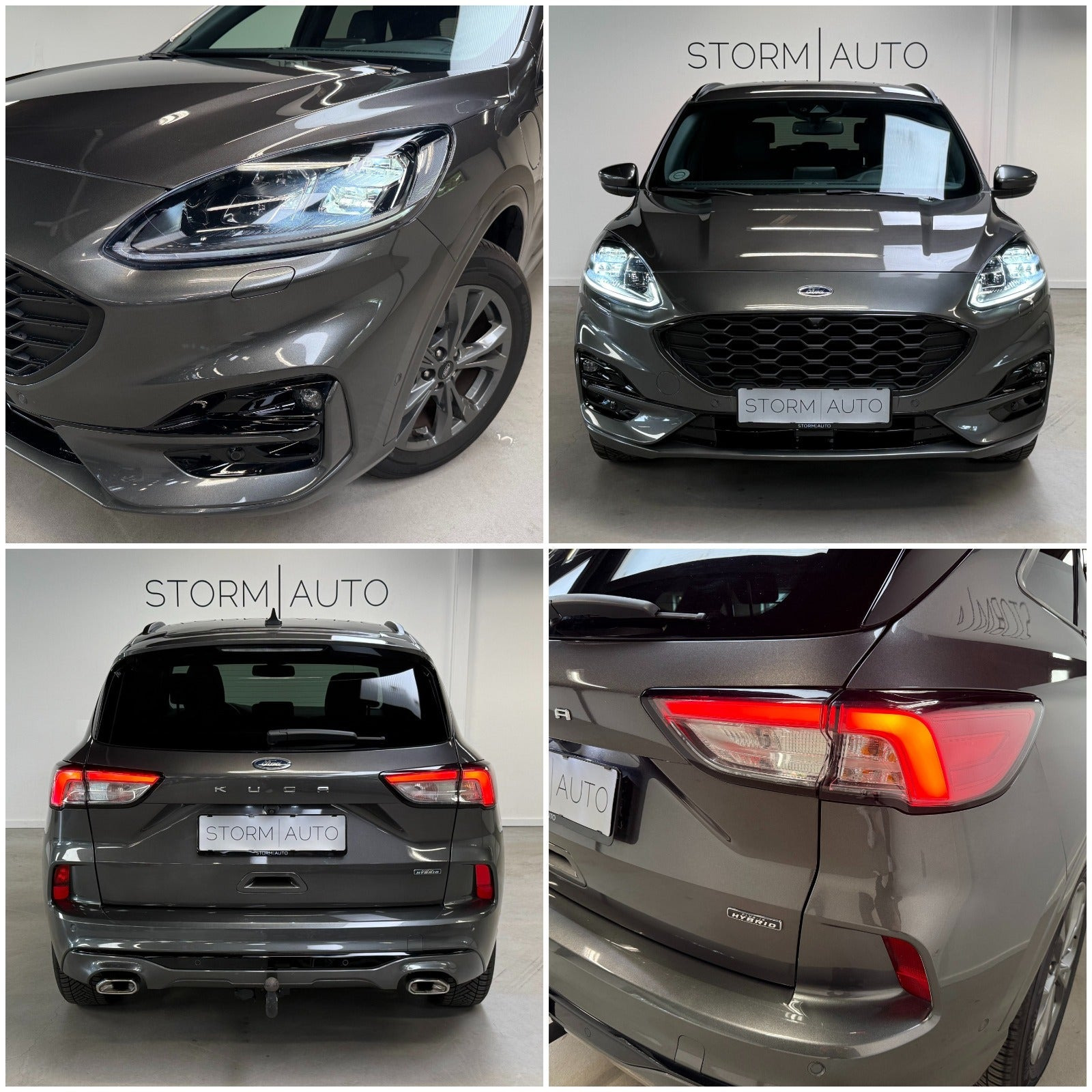 Grå Ford Kuga fra 2022