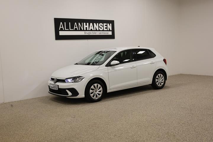 Hvid VW Polo fra 2022