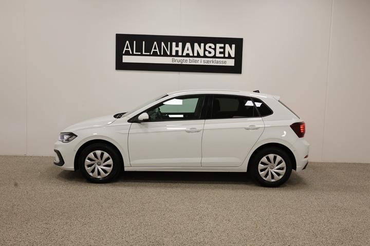 Hvid VW Polo fra 2022