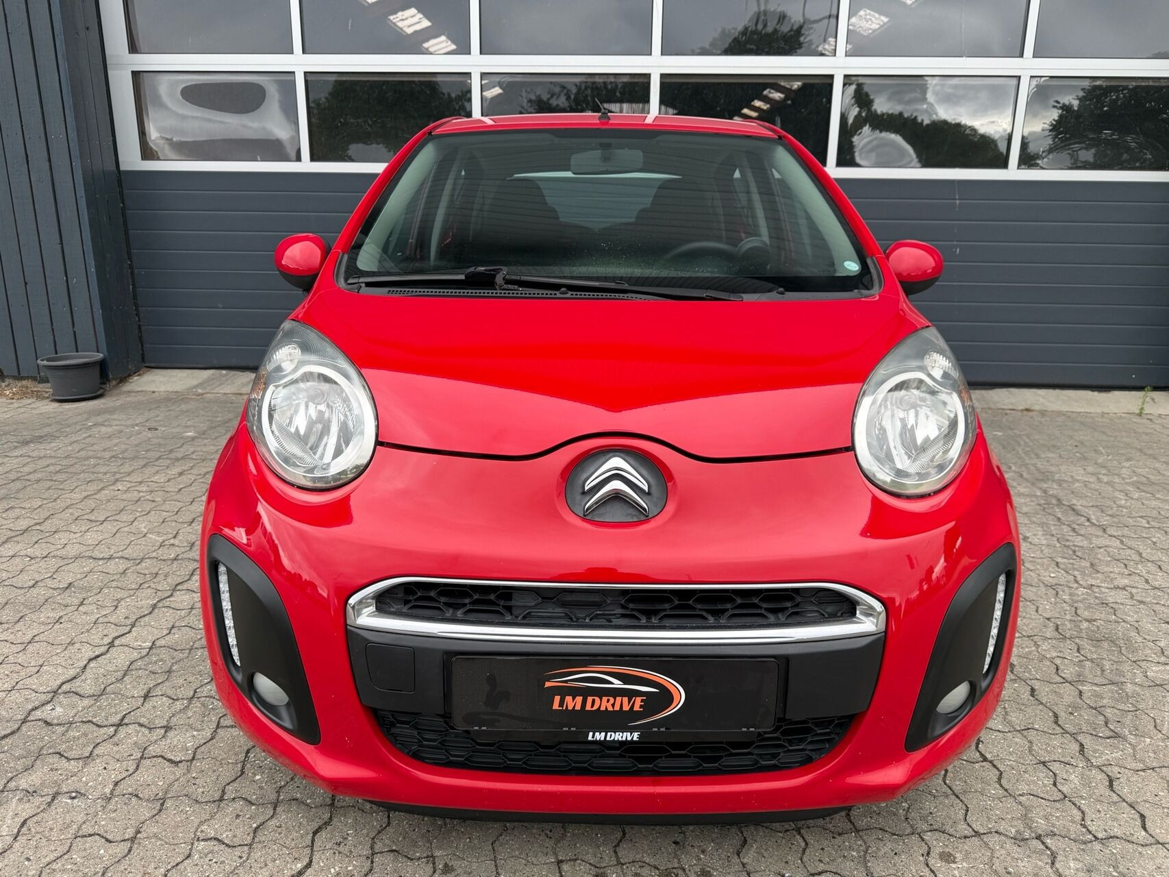 Rød Citroën C1 fra 2012
