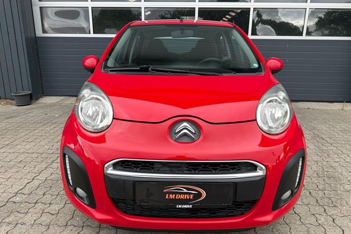 Rød Citroën C1 fra 2012