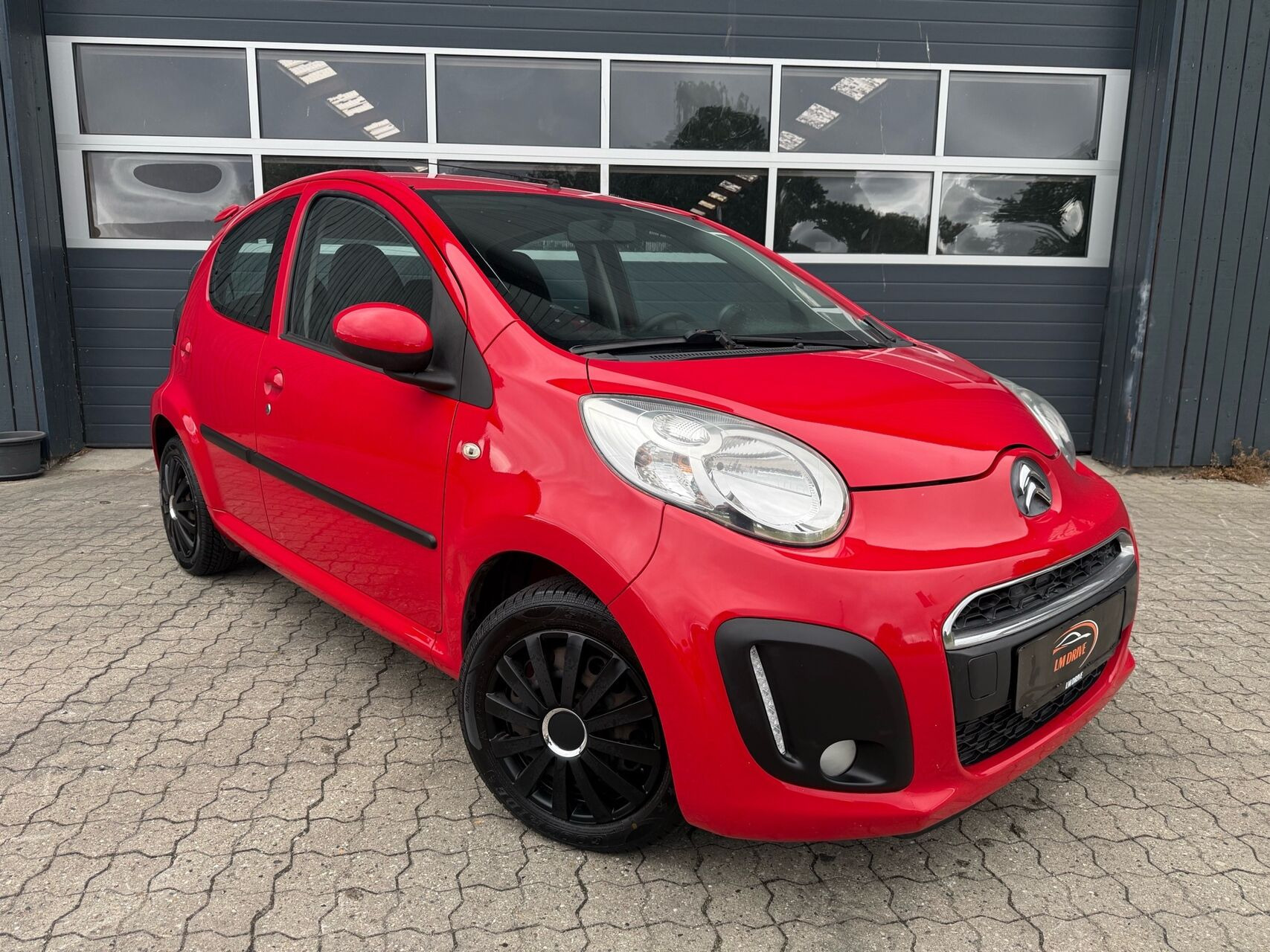 Rød Citroën C1 fra 2012