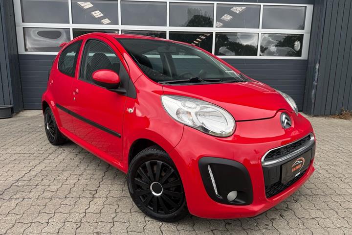 Rød Citroën C1 fra 2012