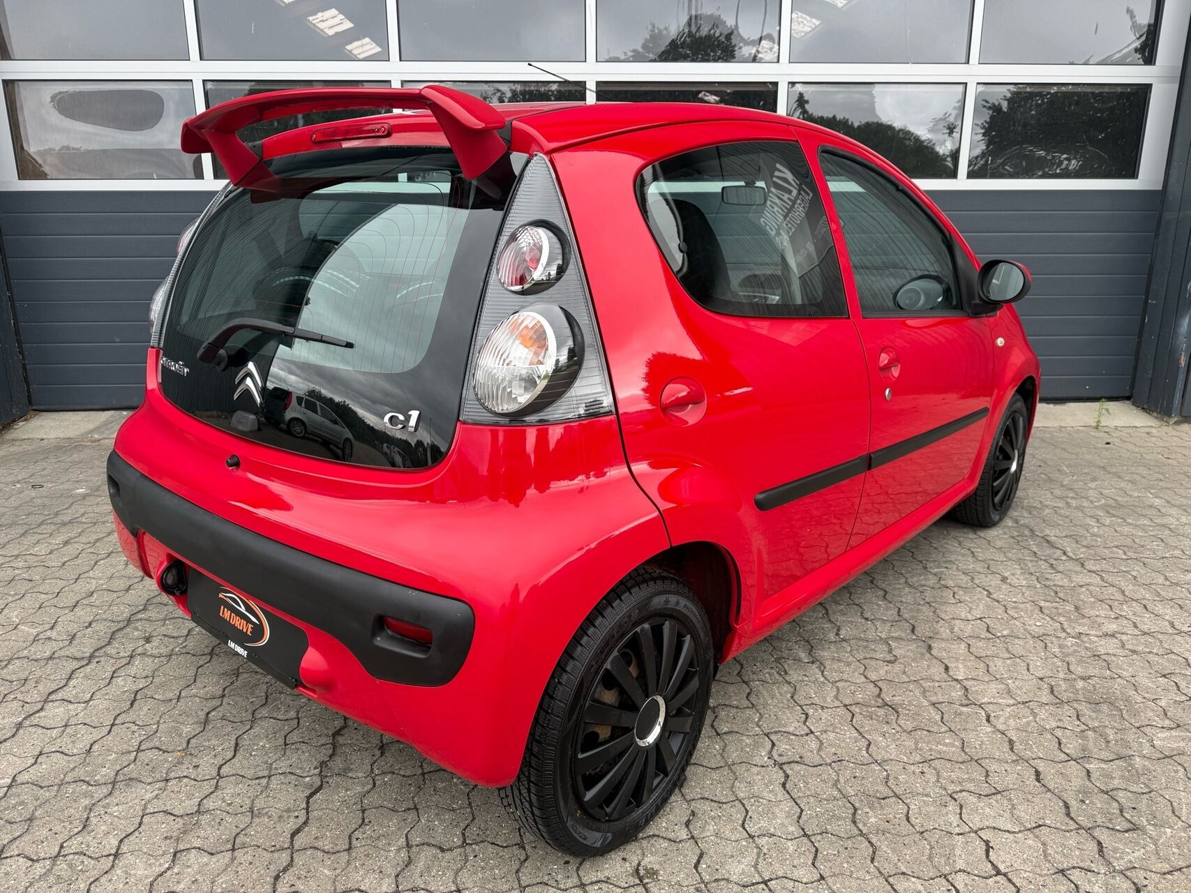 Rød Citroën C1 fra 2012