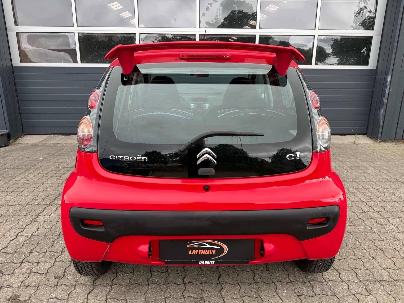 Rød Citroën C1 fra 2012