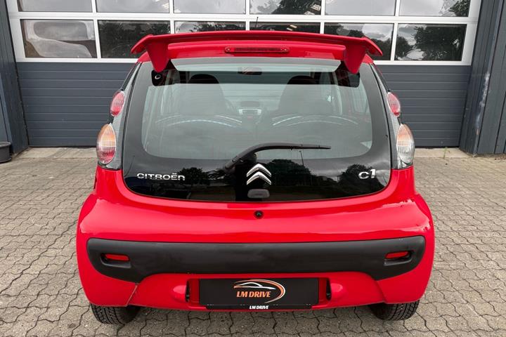 Rød Citroën C1 fra 2012