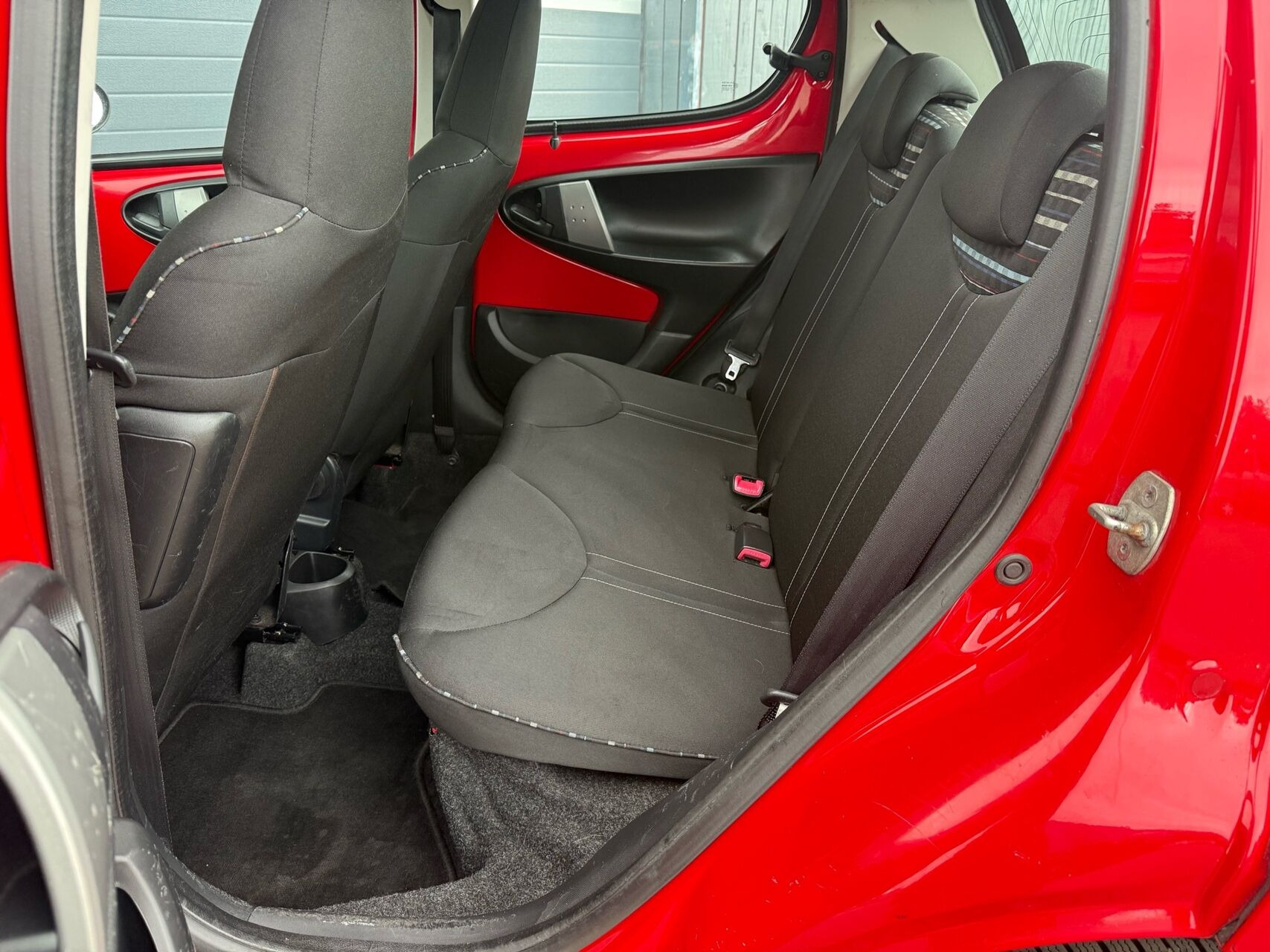 Rød Citroën C1 fra 2012