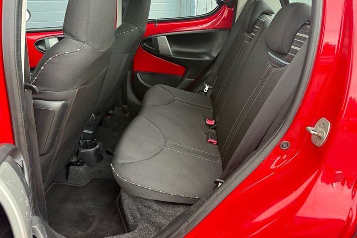 Rød Citroën C1 fra 2012