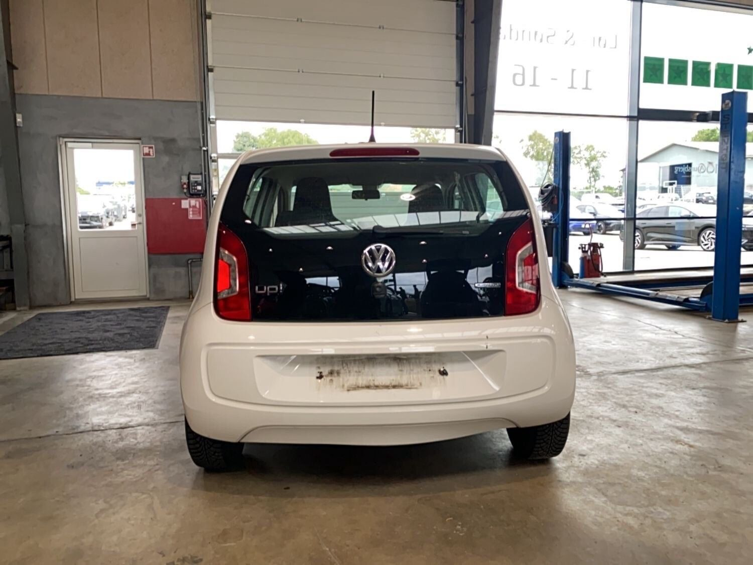 Hvid VW up fra 2012