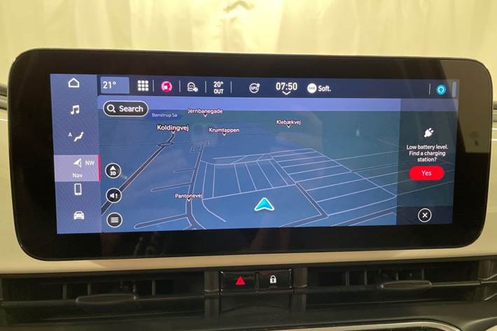 Hvid Fiat 500e fra 2022