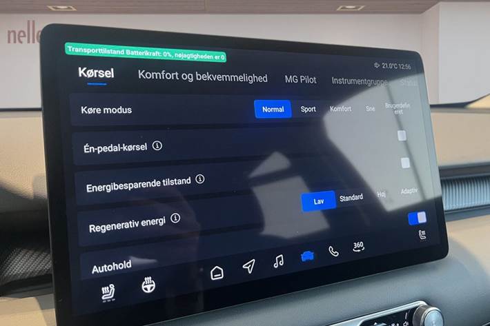 Grå MG MGS5 fra 2025