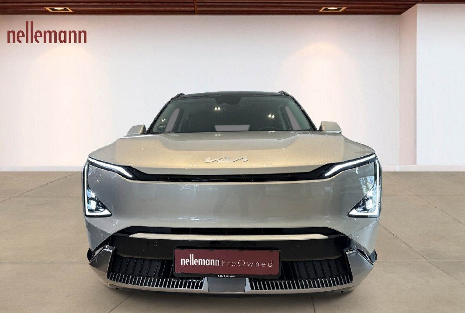 Sølv Kia EV5 fra 2026