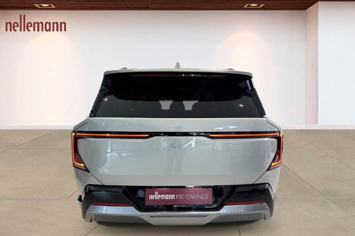 Sølv Kia EV5 fra 2026