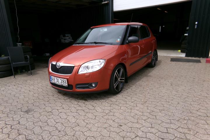 undefined Skoda Fabia fra 2007 set udefra
