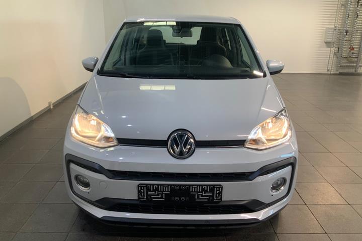 Sølv VW UP! fra 2017