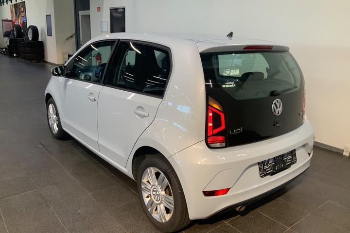 Sølv VW UP! fra 2017