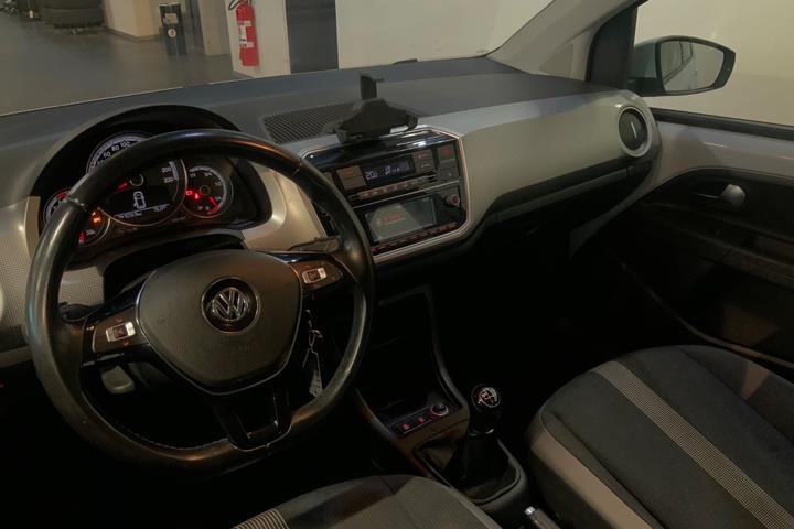 Sølv VW UP! fra 2017