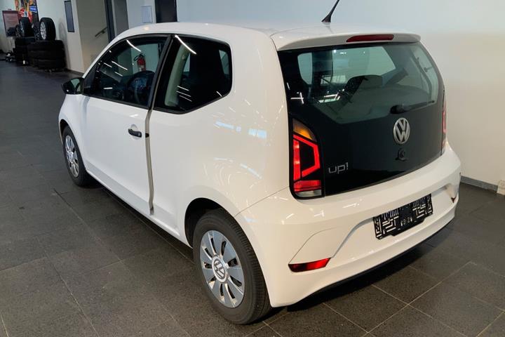 Hvid VW UP! fra 2017