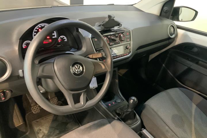 Hvid VW UP! fra 2017