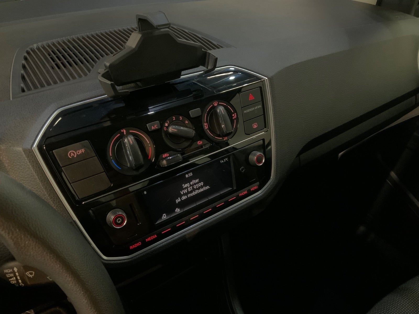 Hvid VW UP! fra 2017