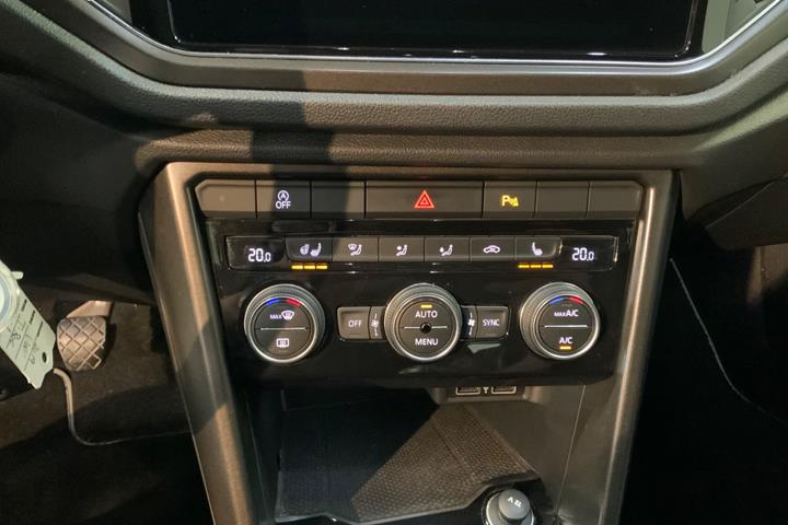 Hvid VW T-Roc fra 2020