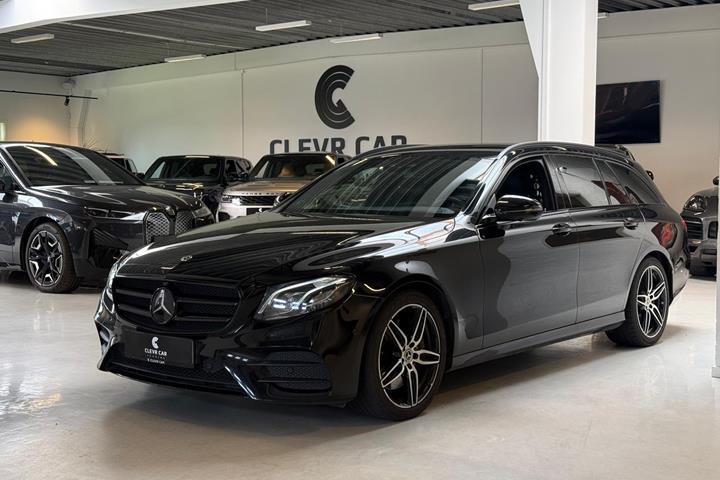 Sort Mercedes E350 d fra 2019