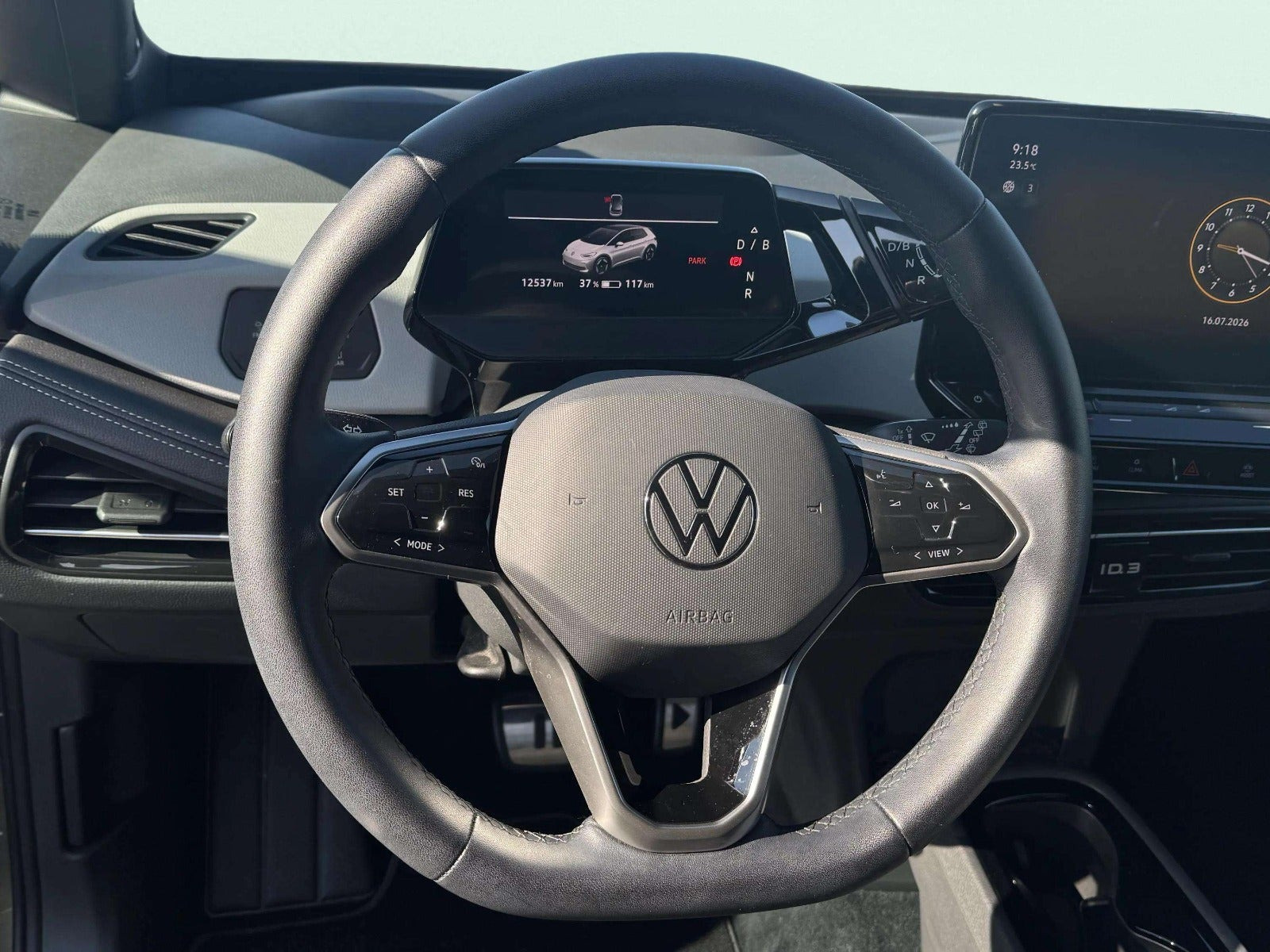 Grøn VW ID.3 fra 2023