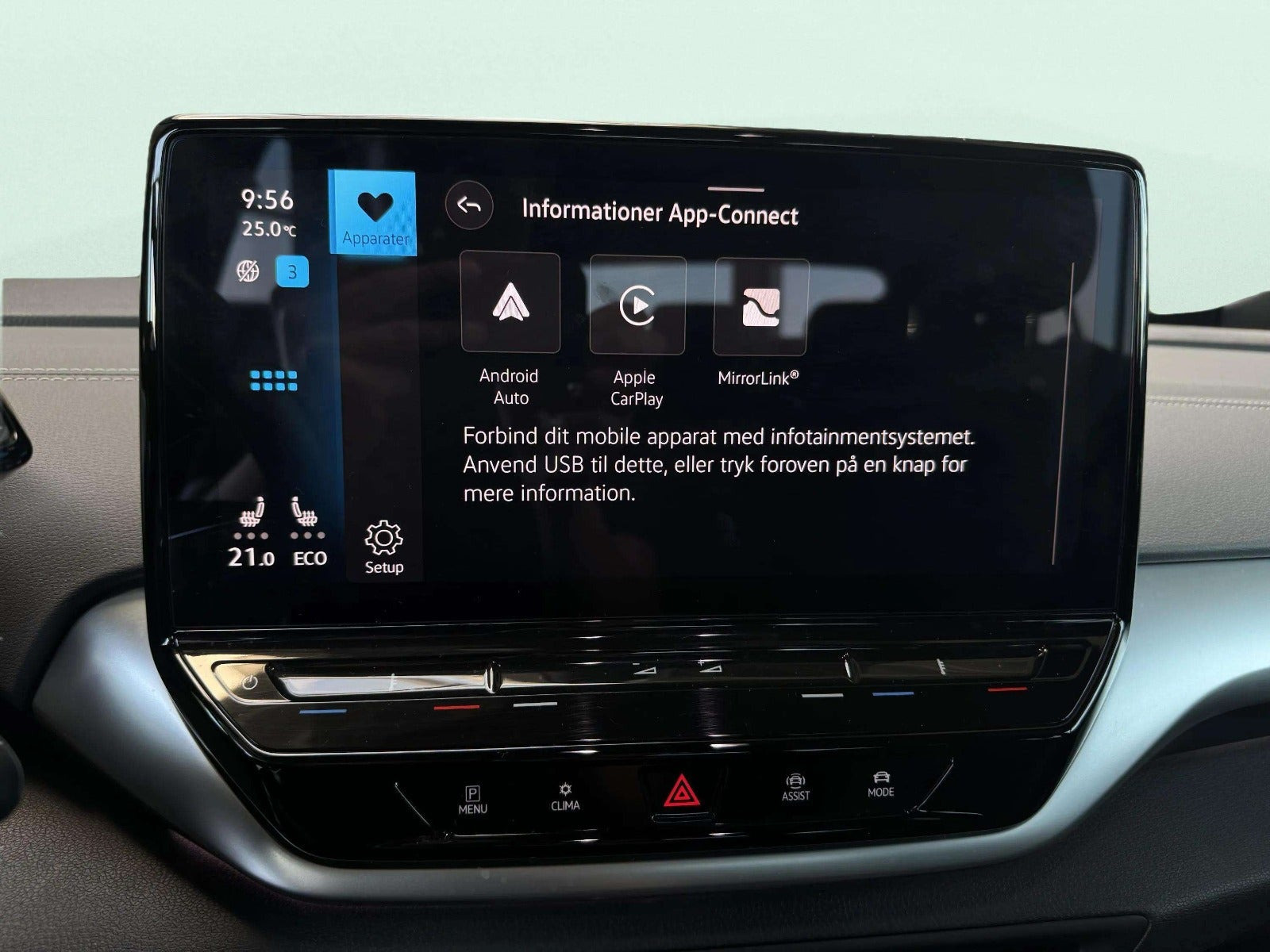 Blå VW ID.5 fra 2022