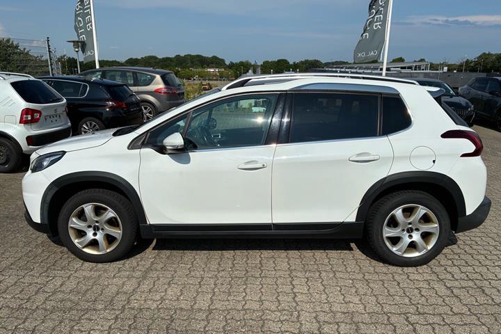 Hvid Peugeot 2008 fra 2018