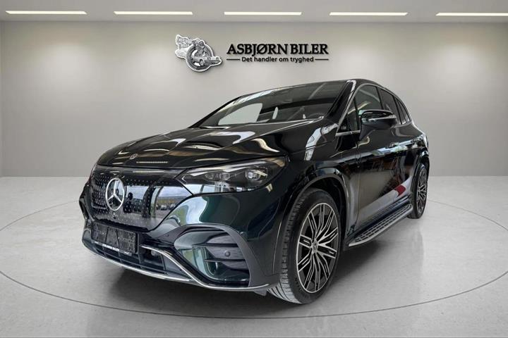 Grøn Mercedes EQE350 SUV fra 2025
