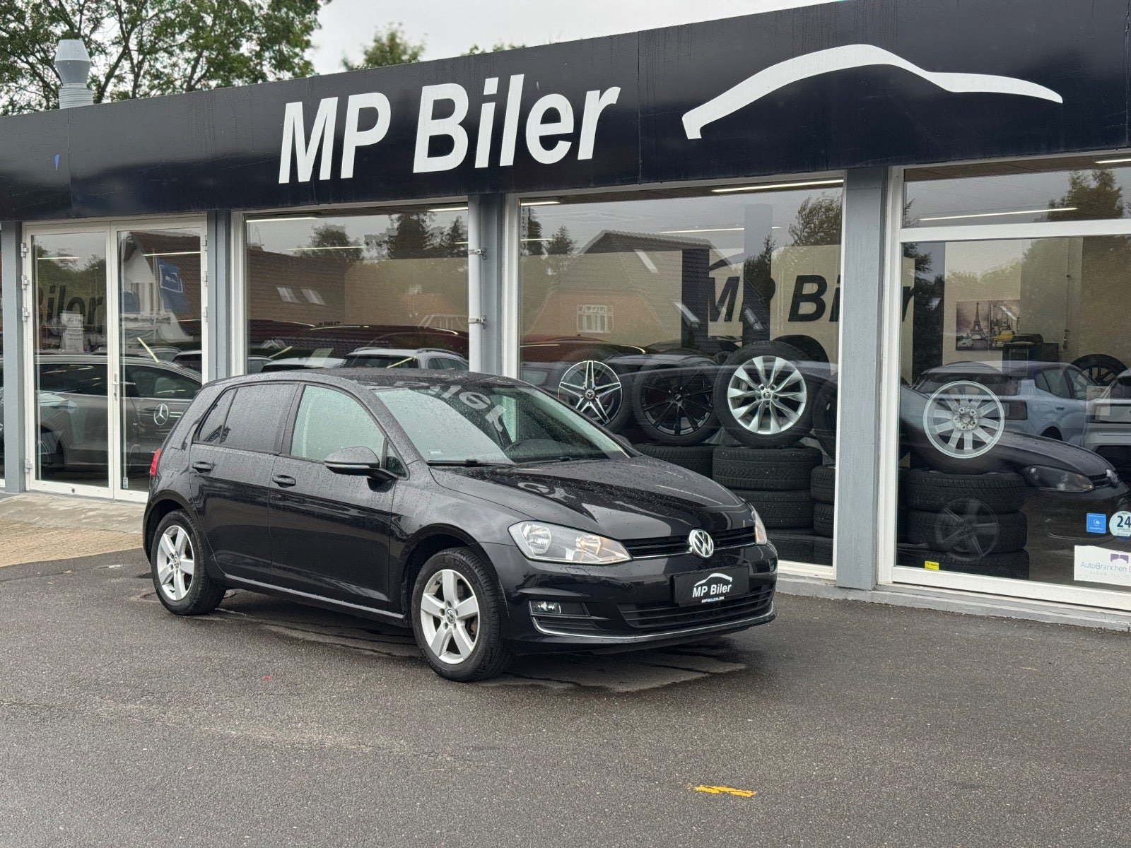 Sort VW Golf VII fra 2014