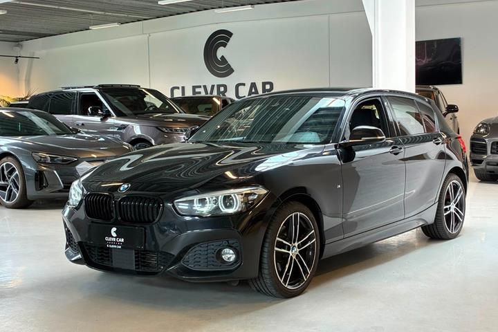 Sort BMW 120d fra 2018