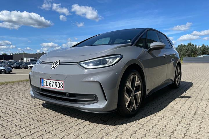 Grå VW ID.3 fra 2024