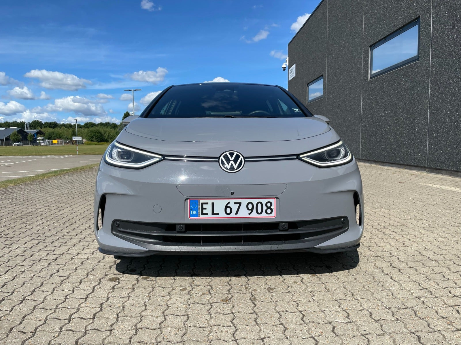 Grå VW ID.3 fra 2024