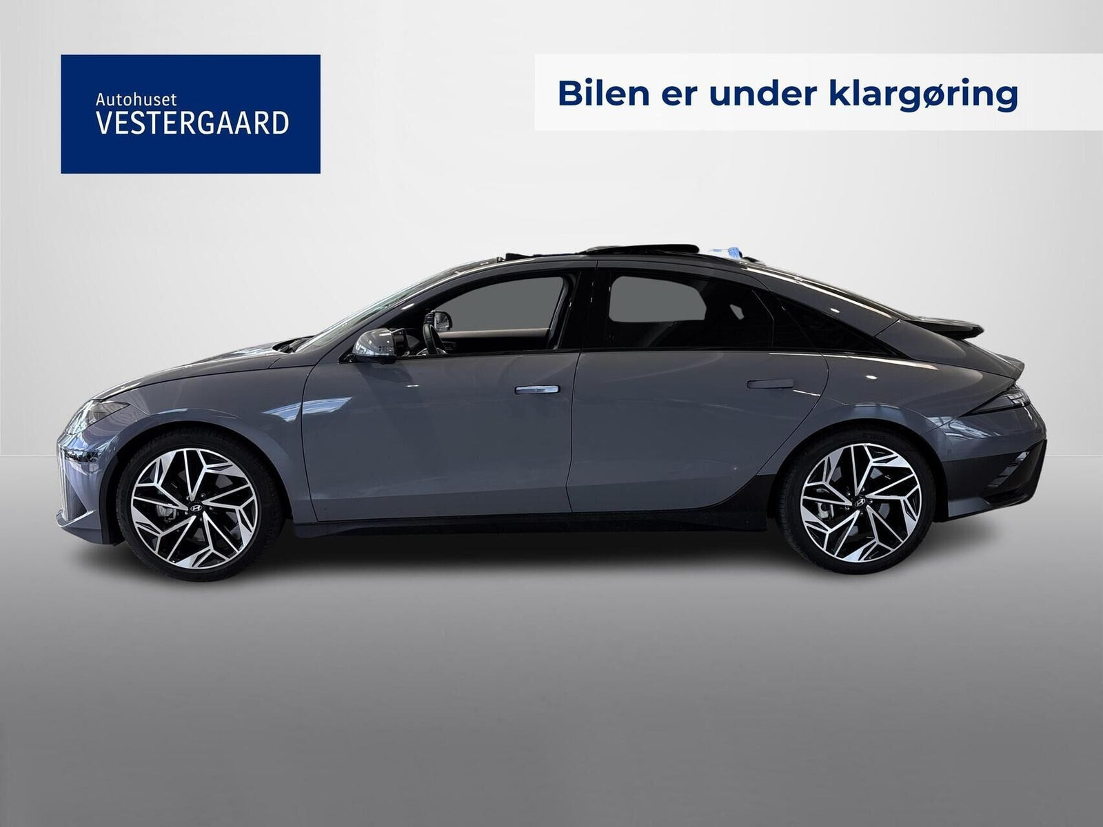 Grå Hyundai Ioniq 6 fra 2025