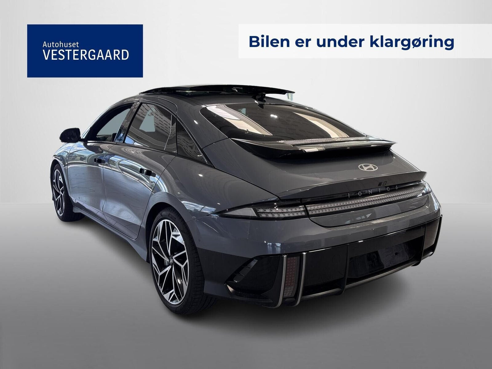 Grå Hyundai Ioniq 6 fra 2025