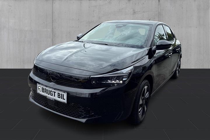 Sort Opel Corsa-e fra 2024