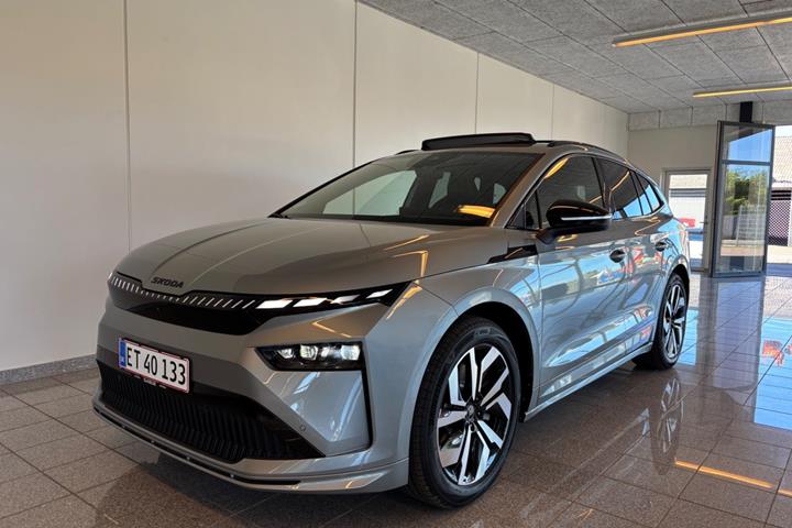 Sølv Skoda Enyaq fra 2025