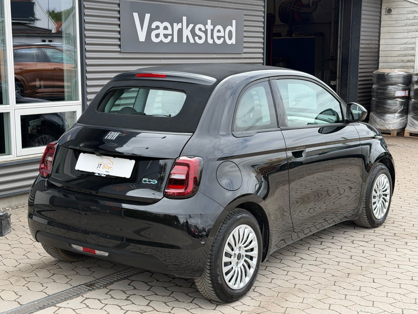 Sort Fiat 500e fra 2023