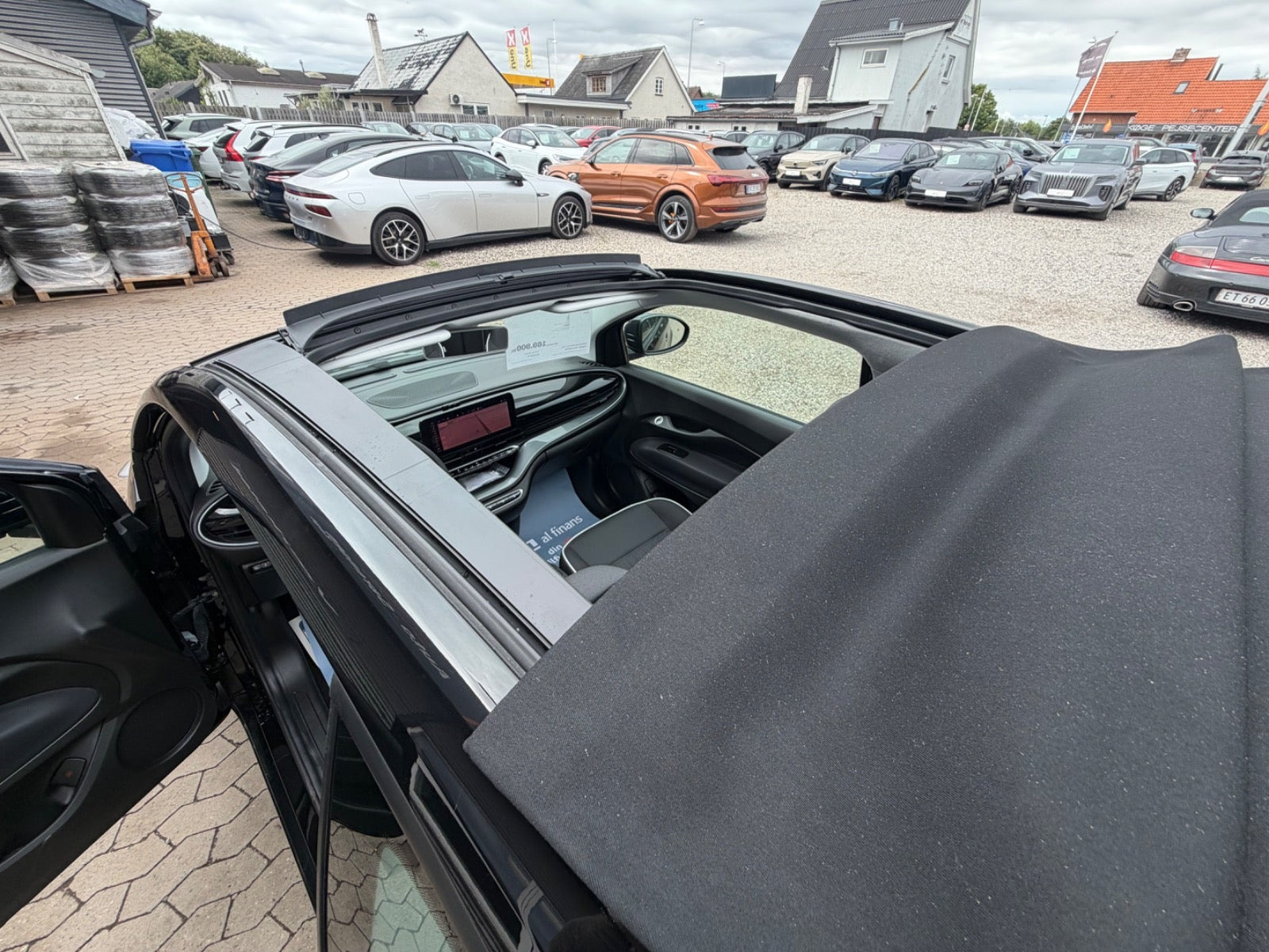 Sort Fiat 500e fra 2023