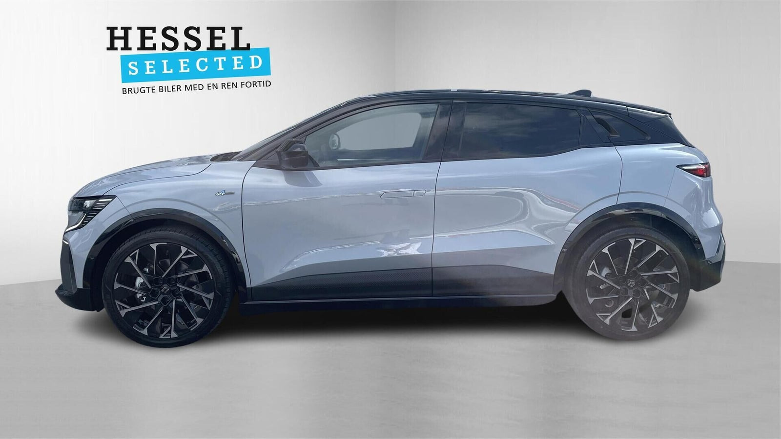 Grå Renault Megane E-Tech fra 2026
