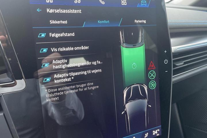 Grå Renault Megane E-Tech fra 2026