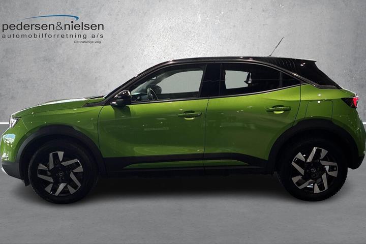 Grøn Opel Mokka-e fra 2023